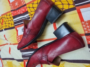 pantofi bordo Hispanitas marime 38 - imagine 2