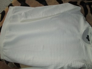 bluza crem eleganta L - imagine 4