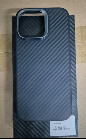 Husa Iphone 16 Pro Max fibra de carbon 