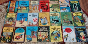 Tin-Tin. Colecție benzi desenate. 