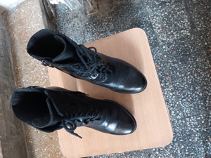 Ghete de dama din piele naturala, marimea 38