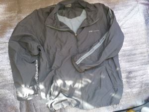 Bluze trening adidas gri tercot 2 buzunare cu fermoare, lungime 70 cm, latime 55 cm - imagine 4