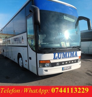 Autocar Setra S315 GT- HD, an 2002, Euro 3, AC-clima, sirocou Webasto, 52 de locuri