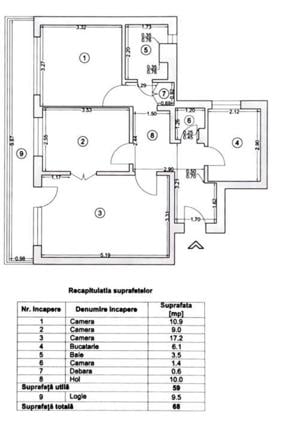 Apartament 3 camere de vanzare Drumul Taberei, metrou Raul Doamnei - imagine 8