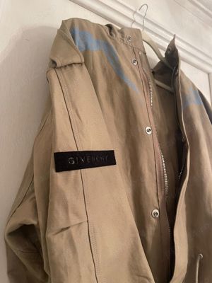 Trench Givenchy FW19 Runway 'Icarus & Sun Mythology Printed' Parka Jacket Size M-L 48 Pardesiu - imagine 5