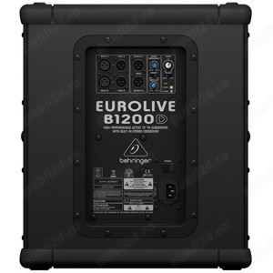 2  S U B W O O F E R E-active,marca Behringher,difuzor bass=12 inchi,power=500 w - imagine 2