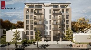 Apartament 3 camere nou, clădire premium pe strada Brancusi