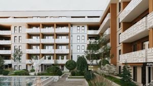 Complex rezidential - Apartamente 2 camere - Timisoara - Piscina - Ultracentral - Clima - Terasa - imagine 8