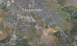 Teren Targoviste 3300 mp la 2 km de Dambovita Mall si Stadion - imagine 5