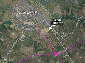 Teren Targoviste 3300 mp la 2 km de Dambovita Mall si Stadion - imagine 6