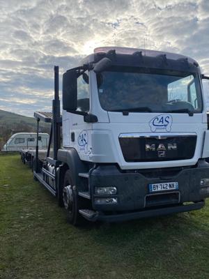 Camion platforma utilaje Man TGS360 euro5