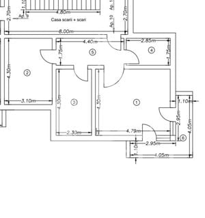 Apartament nou, spatios, decomandat, cu 2 camere, Ciarda Rosie - imagine 8