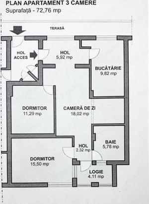 Inchiriere apartament 3 camere Timpuri Noi - Foisorului - imagine 11