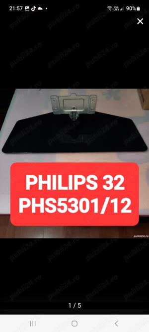 VÂND Picioare Stativ TV Samsung;Philips;Akai;JVC;Hitachi;Horizon;Finlux;Toshiba - imagine 5