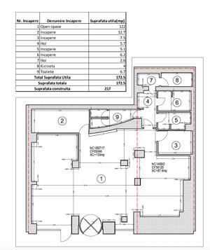 Spațiu birouri, Decebal Oradea. 2 900 Euro+TVA/lună (neg). Comision 0 - imagine 3