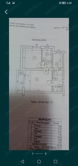 Apartament de vânzare în Oltenita - imagine 3