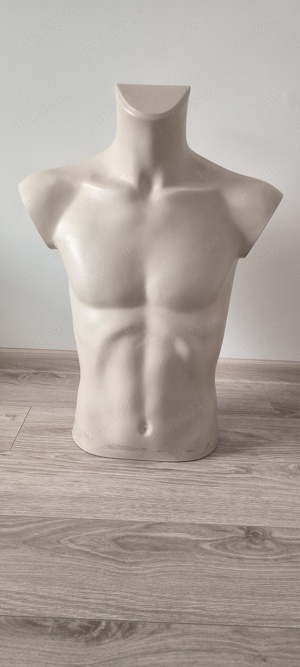 Manechin barbat gips