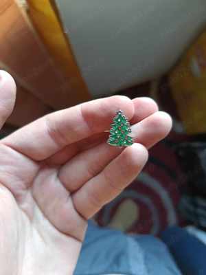 MARKS & SPENCER Cufflinks Cuff Links Holidays Tree Christmas Decoration - imagine 5