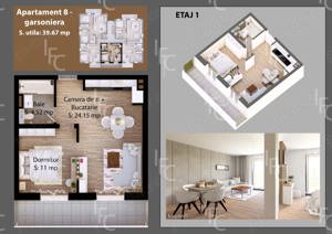 Apartament cu 2 camere | Ansamblu rezidential Nou | Strada Careiului - imagine 10