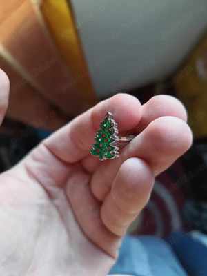 MARKS & SPENCER Cufflinks Cuff Links Holidays Tree Christmas Decoration - imagine 4