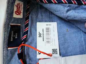 Pantaloni Superdry Slim Core Chino Pants  M7010192D-3YR Size 30 32 - imagine 5