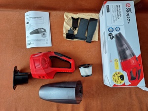 Aspirator auto de mana cu acumulator 20V, MyProject - imagine 5