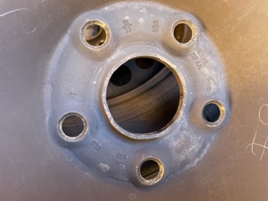 Jante tablă (set de 4) originale VW 16'' - imagine 2