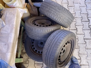 Jante tablă (set de 4) originale VW 16'' - imagine 7