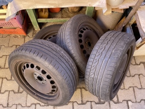 Jante tablă (set de 4) originale VW 16'' - imagine 3