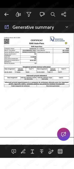 Vand Golf 6 2010, 1.4 TSI, 122 CP Full Options - imagine 8