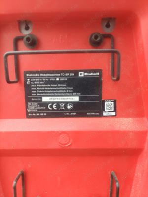 Vand masina de rindeluit Einhell TC-SP 