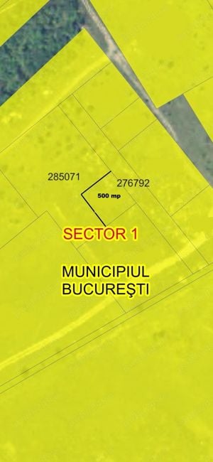 Vand Teren 500 mp Bucuresti sector 1