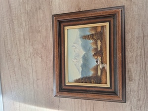 Tablou pictat_oferta_ocazie_cadou Sarbatori