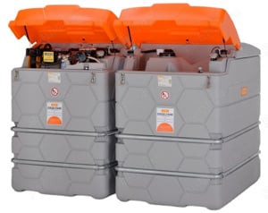 Statie de alimentare CUBE-Diesel 5.000 l Outdoor BASIC