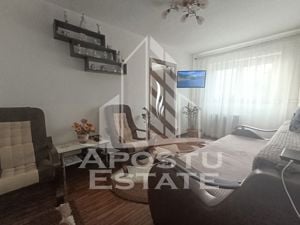 Apartament 2 camere, izolat interior, etaj 3, mobilatutilat, Sagului. - imagine 3