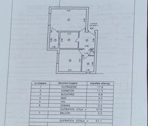 Apartament 2 camere str PODGORIILOR  - imagine 7