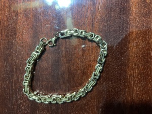 Brățară Stephen Oliver placată cu aur 18K din oțel inoxidabil  - imagine 5