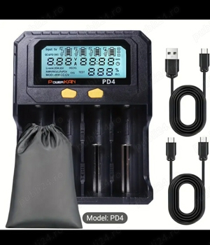 incarcator  inteligent celule litiu ion 