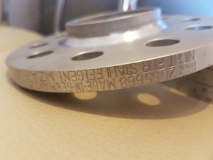 Distantiere , flanse HR 5x112  66,5 Audi A4 A5 A6 A7 A8 , VW Porsche , 10mm   , HR 2055668  - imagine 2