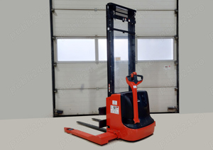 Linde Stivuitor electric cu operator pietonal L10AS | Capacitate de încărcare 1000 kg - imagine 3