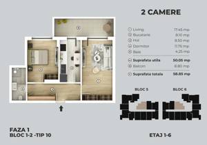 Apartament 2 camere