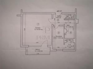 Apartament 1 Camera - Etaj 4 - Centrala Proprie - Clima - Zona Steaua - imagine 9