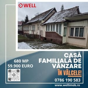 Casă familială de vânzare în Vâlcele!