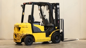 Hyundai 25D-7E motostivuitor diesel, an 2009, catarg duplex, ore 13059 - imagine 4