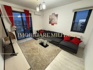 Ap. 2 camere lux mobilat Militari Residence - imagine 10