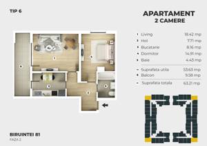 Apartament 2 camere