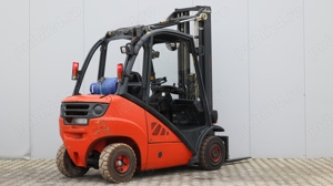 Linde H25T motostivuitor GPL, an 2009, ore 15.625, catarg triplex fără translație laterală - imagine 2