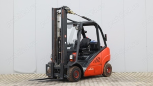 Linde H25T motostivuitor GPL, an 2009, ore 15.625, catarg triplex fără translație laterală - imagine 1