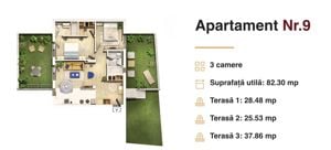 Apartament de 3 camere, imobil exclusivist, Central - imagine 8