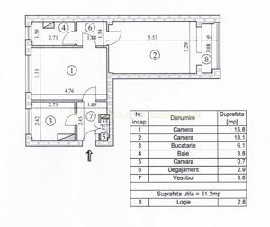 De vanzare 2 Camere | Tribunalul Brasov - imagine 6